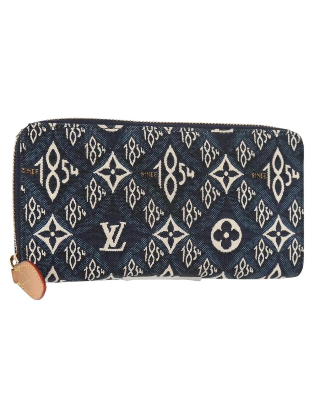 Louis Vuitton Jaguar Zippy Wallet Blue #344362L78B
